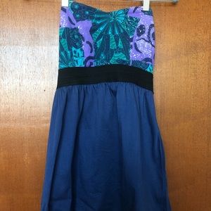 Cute Mini Dress with Floral Print